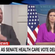 Brian Karem and Sarah Huckabee Sanders (YouTube screenshot)